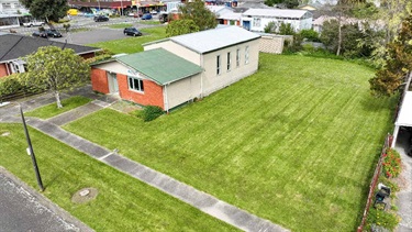 Panoko Hall - aerial view