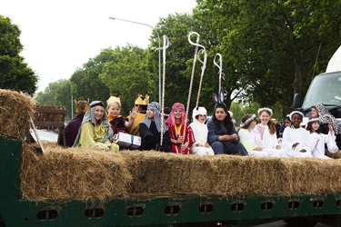 Christmas float