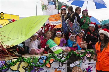 Christmas float