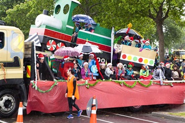 Christmas float