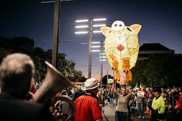 Festival of Cultures - lantern parade