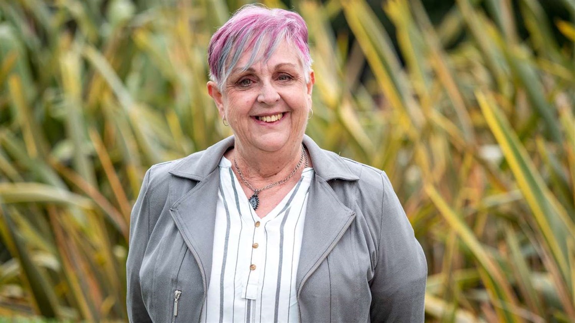 2021 Civic Award recipient Susan McConachy in Te Marae o Hine.