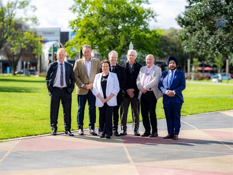 group photo of 2025 Palmerston North civic awards winners