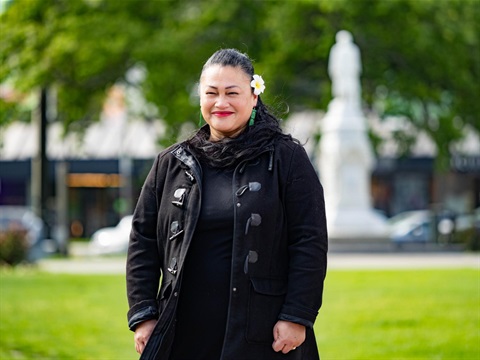 portrait photo of Rhia Taonui