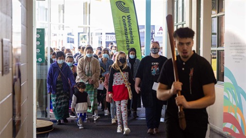 A diverse group of new-to-Palmy people are welcomed to the city.