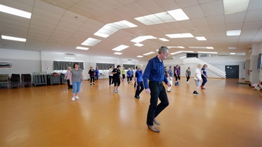 image shows a meeting room in Palmerston North community leisure centre