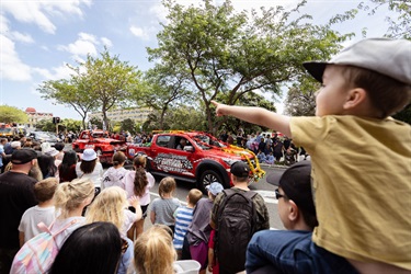 Santa parade