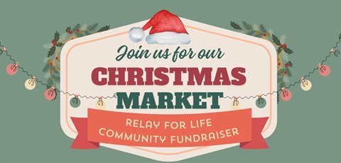 poster of the christmas market at Caccia Birch on 15 December