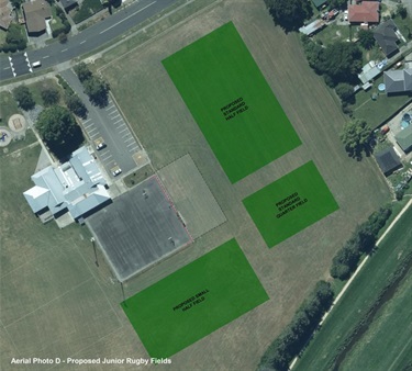 proposed junior rugby fields