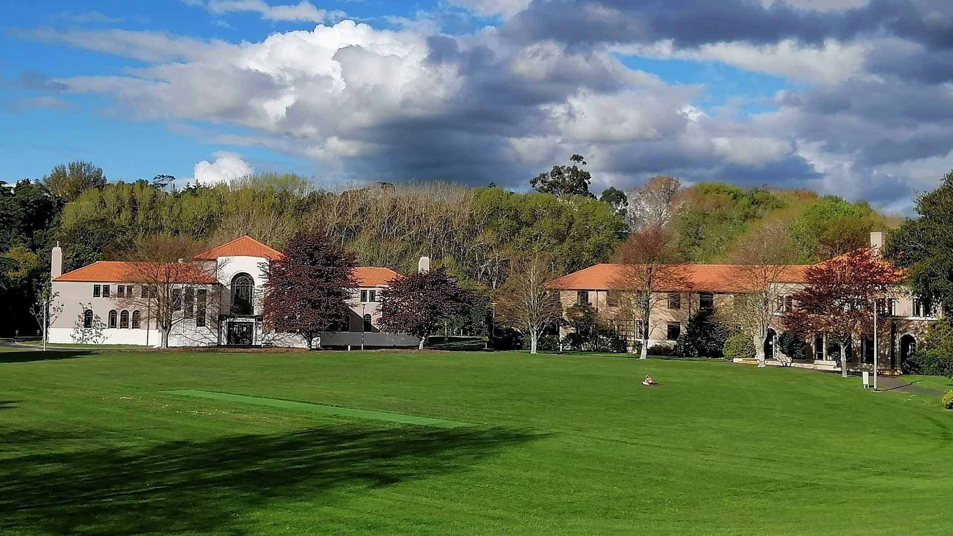 Two of the historic buildings in the Oval that plan change J seeks to protect.