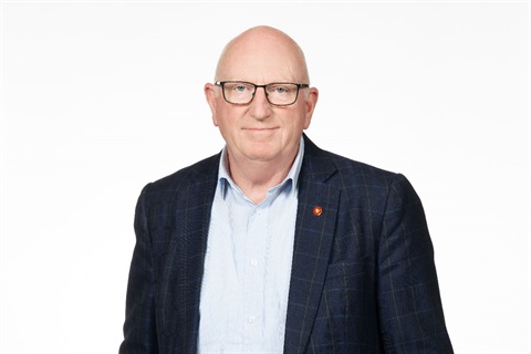 Head and shoulders photo of councillor Patrick Handcock.
