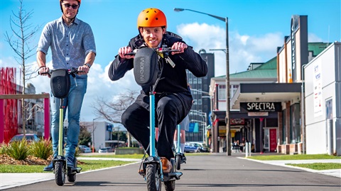 E-scooter operators have rolled into Palmy, extending transport options in the city.