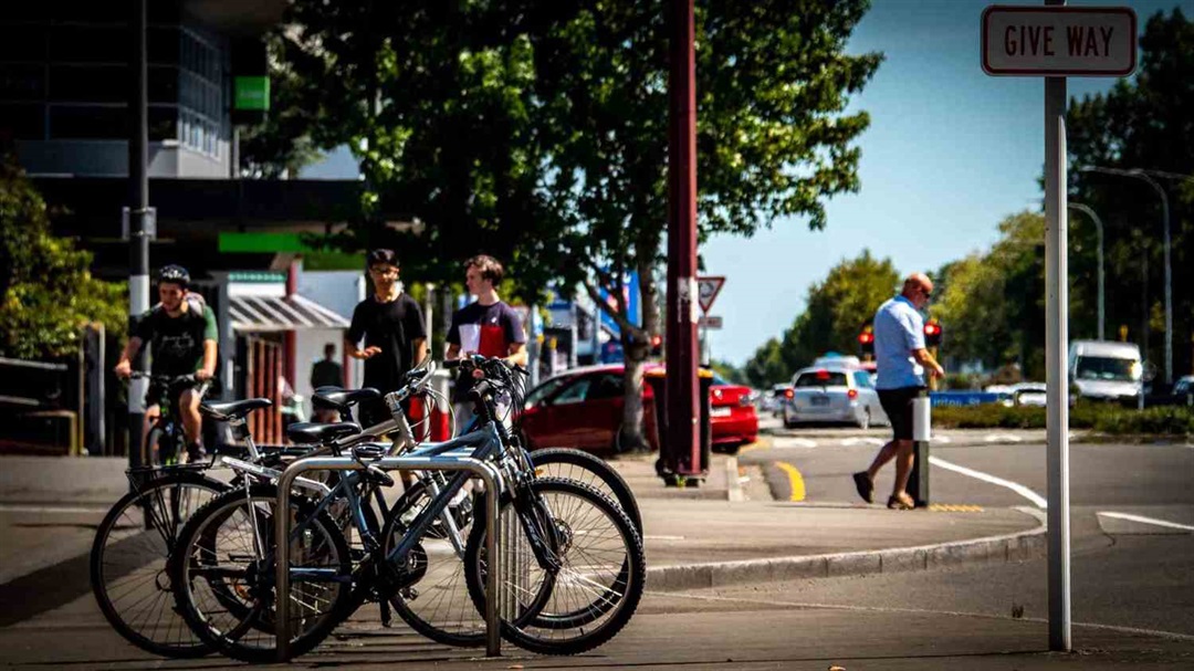 bicycle park stand