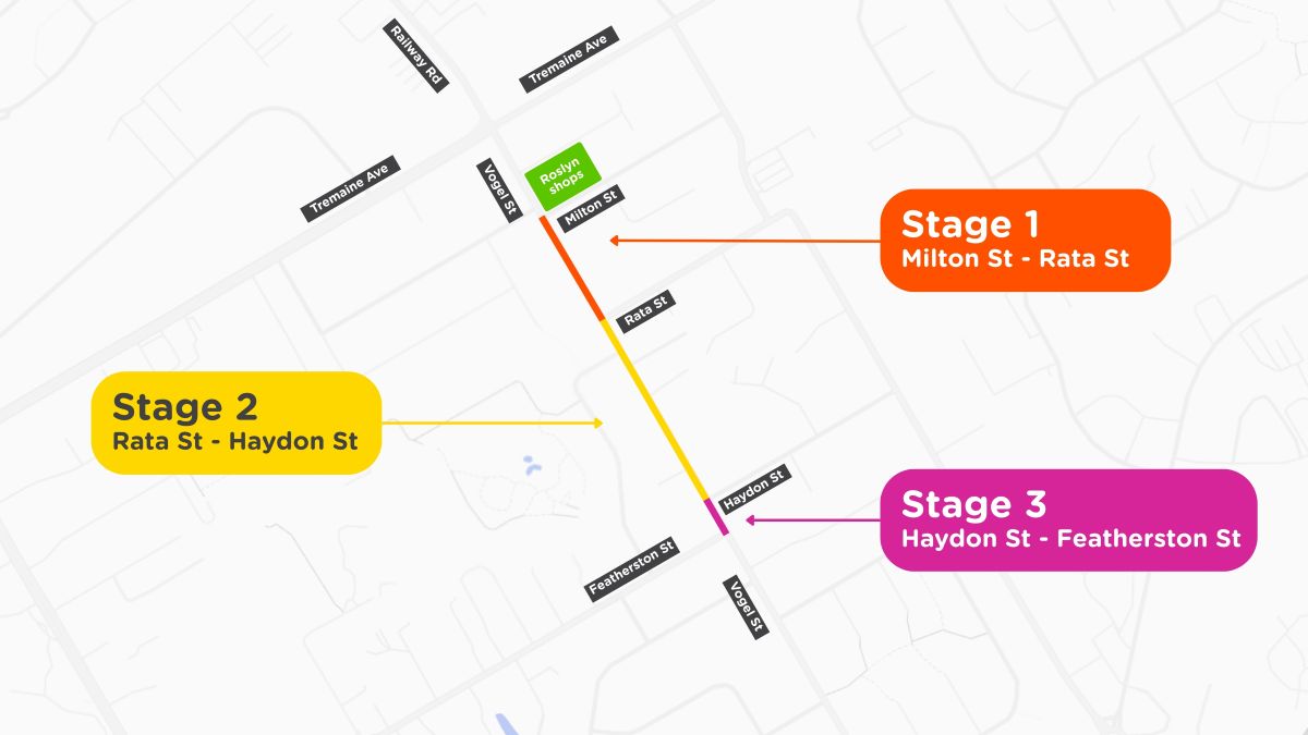 vogel street upgrade map